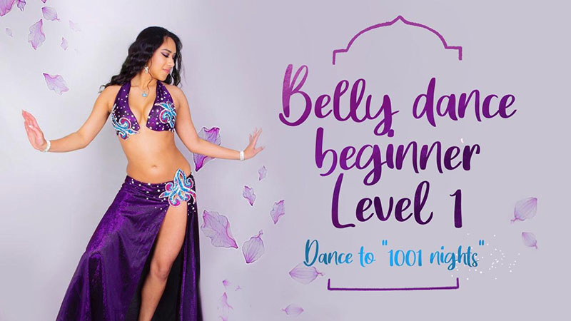 1001 nights beginner belly dance program