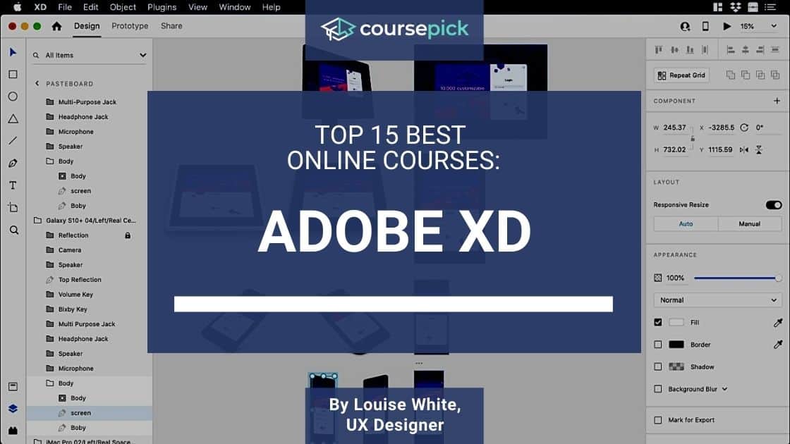 Top 15 Best Adobe XD Courses (Online)