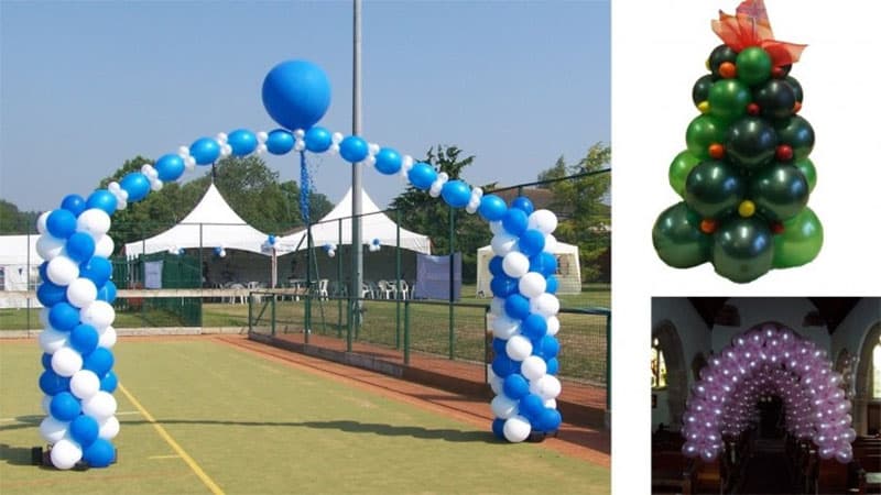 balloon arch decoration for an event