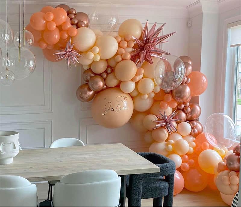 epic balloon garland class project