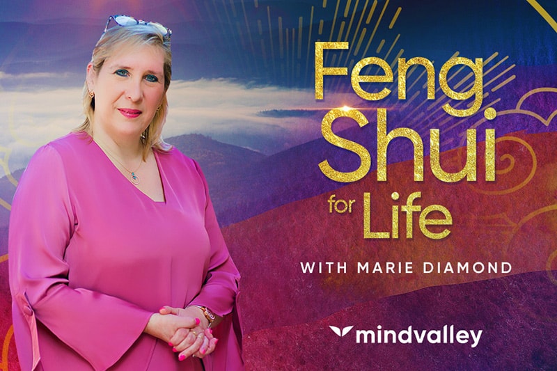 feng shui for life course with marie diamond promo poster