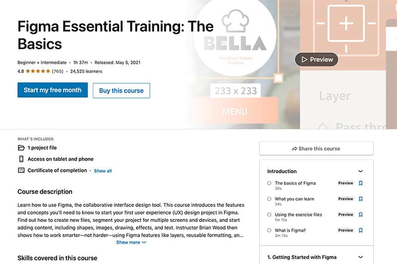 figma essentials basics training