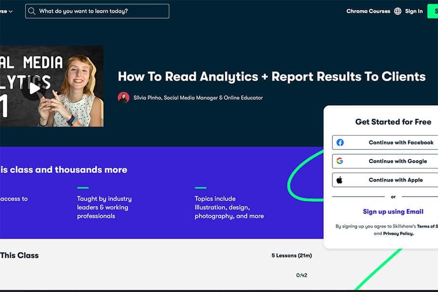 how to read analytics and report results