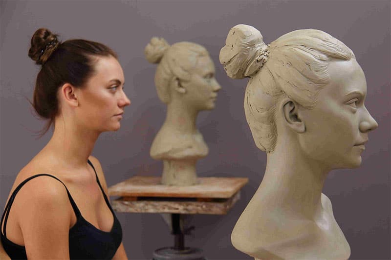 lesson on bust sculptures