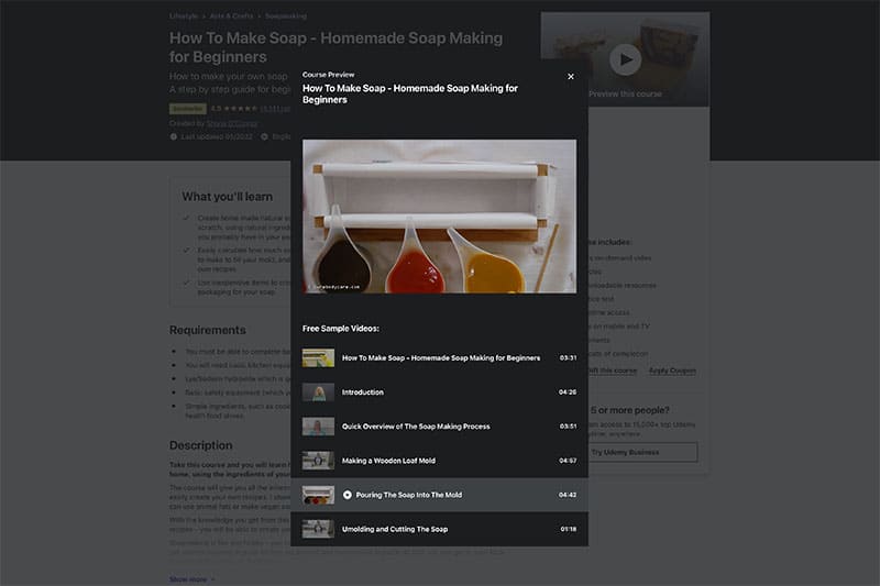 soap making mold instructions