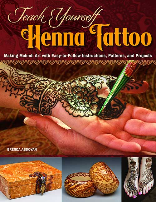 teach yourself henna tattoo study book