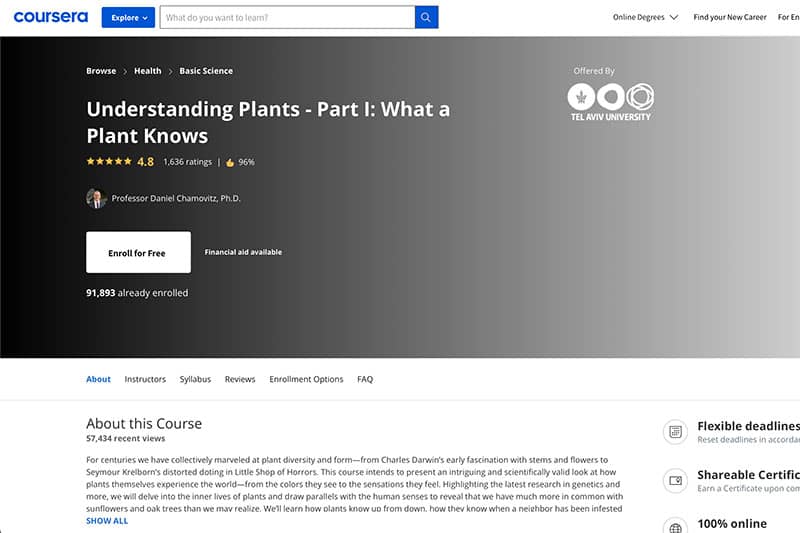 understanding plants course preview