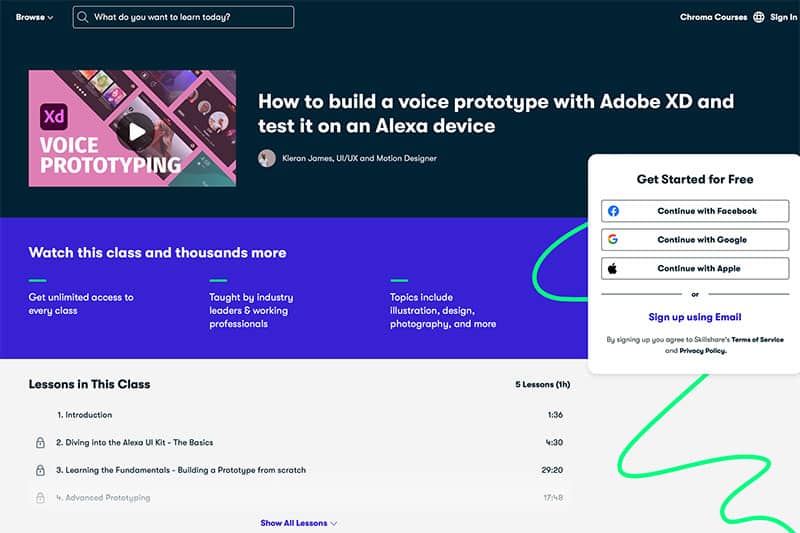 building a voice prototype with adobe xd
