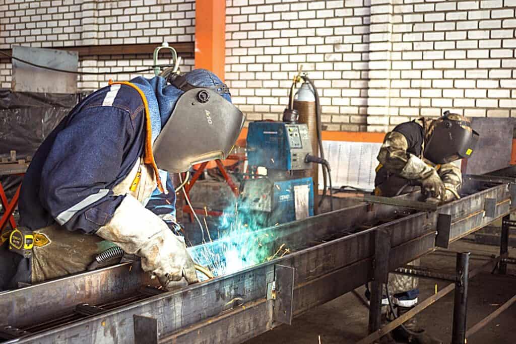 welders at work